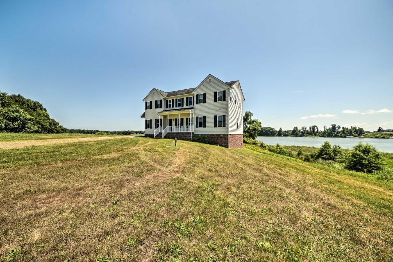 Waterfront Montross Home With Private Boat Slip! Exteriér fotografie